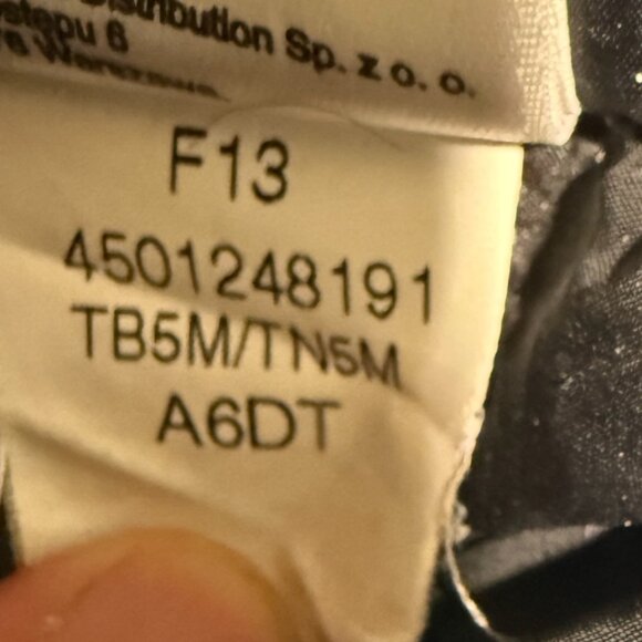 The North Face Hyvent Jacket Womens Size XS Black Hooded Skiing Inlux Insulated - Picture 9 of 12